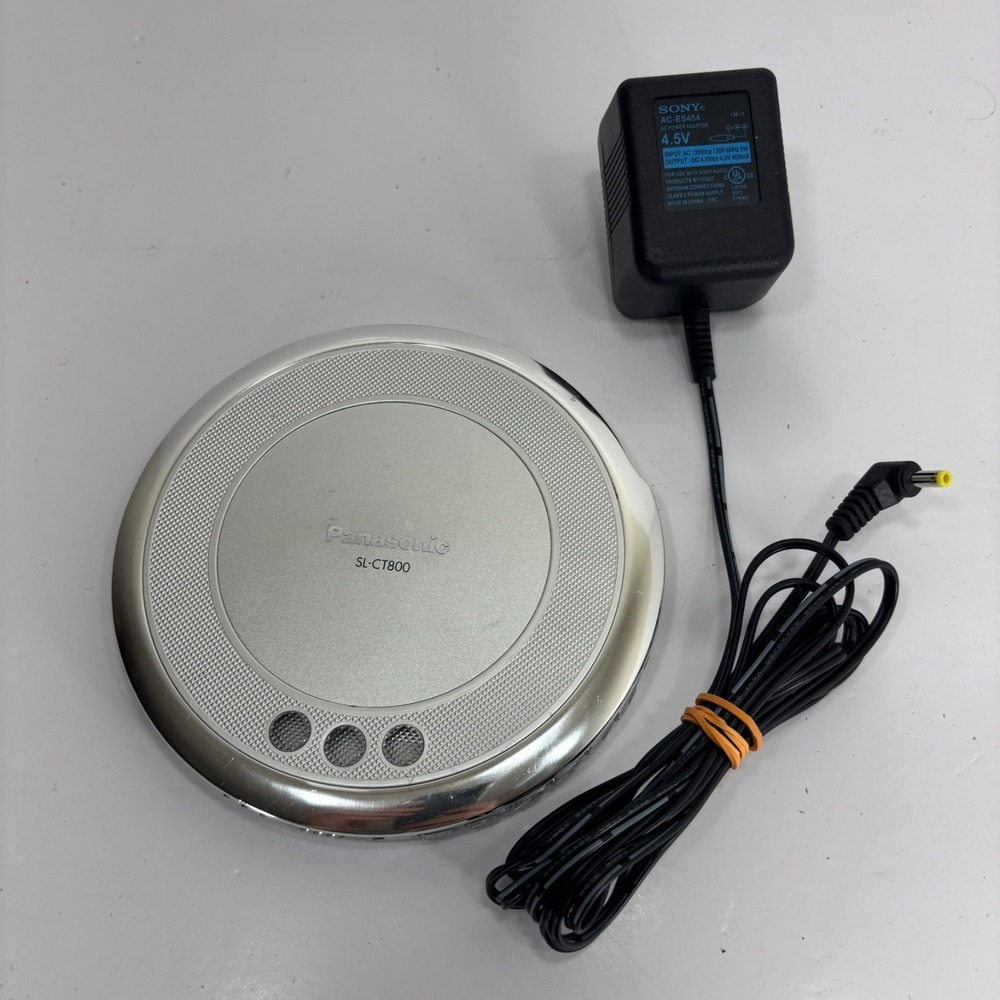 Panasonic CD PLAYER SL-CT800 Disc Digital Audio Portable - TESTED READ